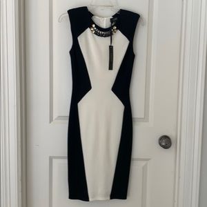 NWT Dorothy Perkins LUXE Jeweled Bodycon Dress